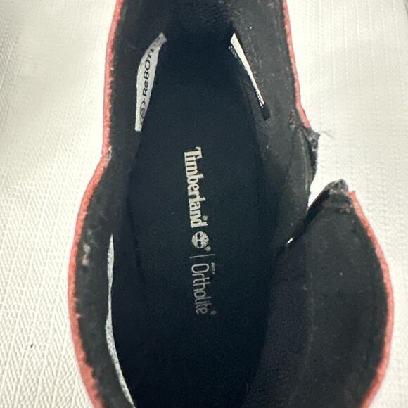 Timberland Tillston Booties Women's Size 6 Burgundy Ankle Boot - Picture 6 of 14